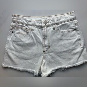 Altar'd State white Jean Shorts